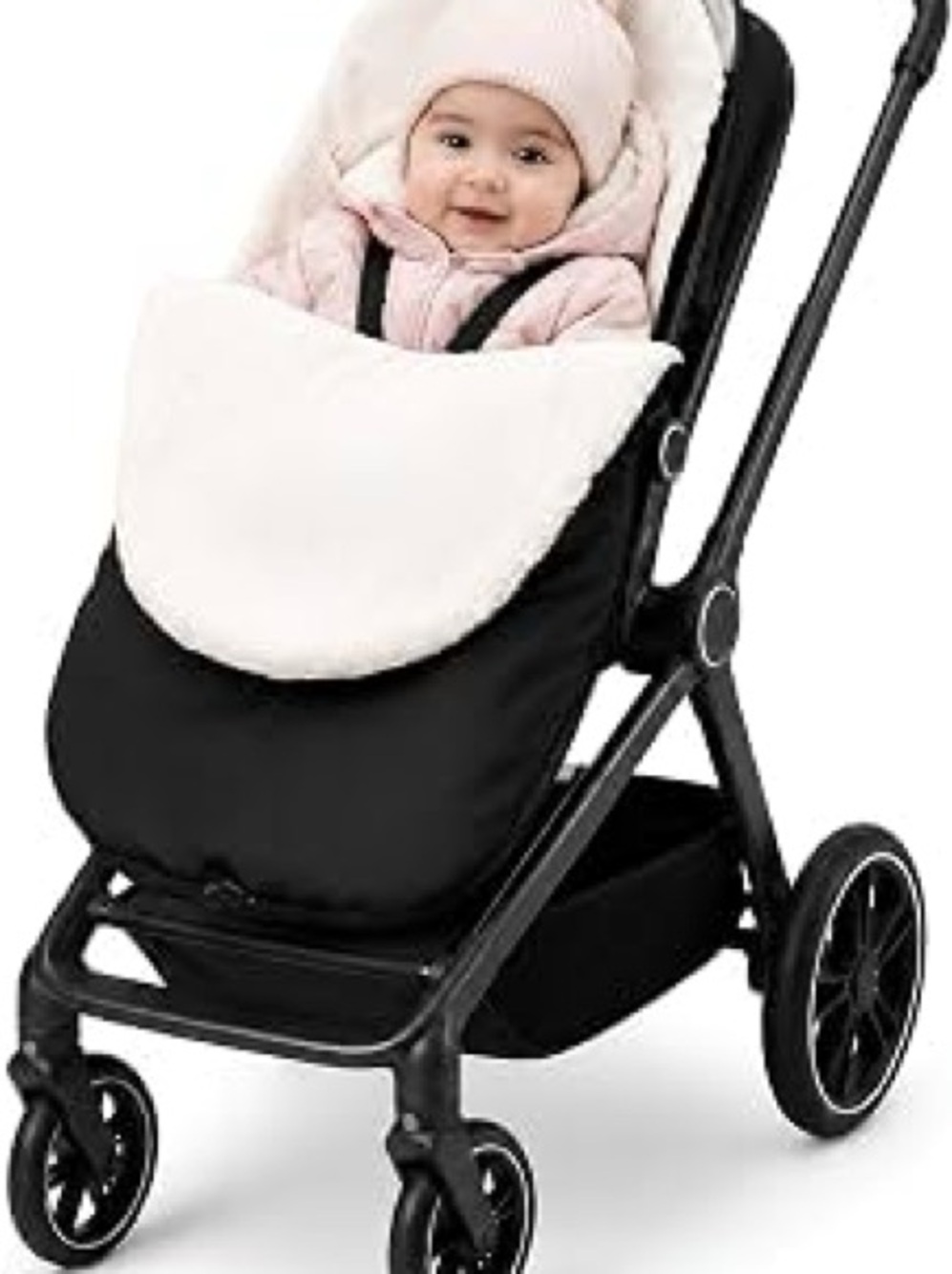 Baby Sherpa-Lined Stroller bag